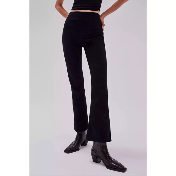 We The Free In My Feelings Mid Rise Crop Boot pants Pull On Essentials SZ Small - Picture 4 of 16